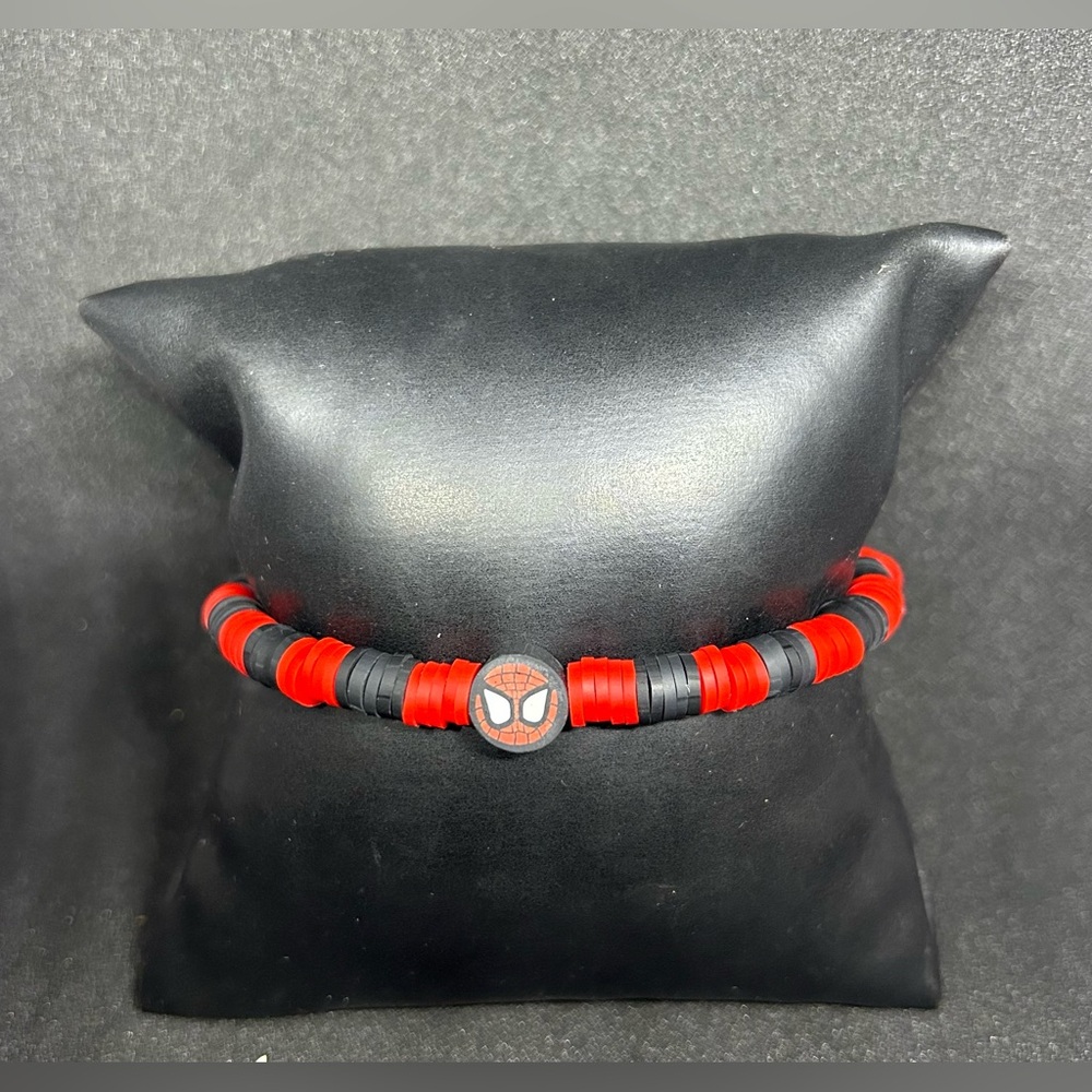 Spiderman *Miles Morales* (Superheroes) Heishi Bracelet